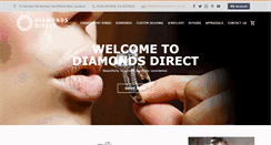 Desktop Screenshot of diamondsdirect.co.nz